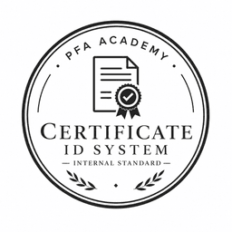 PFA Certificate ID System